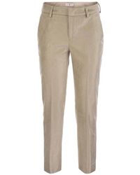 PT01 - Broeken ,Leer Tailored Dress Pants - Lyst