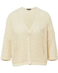 Comma, - Strickjacke - Lyst