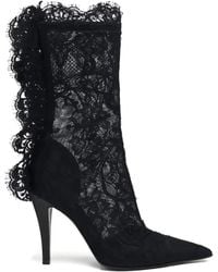 McQueen - Heeled Boots - Lyst