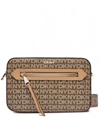 DKNY - Tassen ,Bruin ,Leer Bryant Ave Camera Bag - Lyst