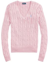 Ralph Lauren - V-Neck Knitwear - Lyst