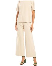 Vicario Cinque - Trousers > wide trousers - Lyst