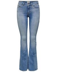 ONLY - Wide Jeans - Lyst
