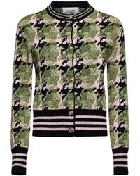 Silvian Heach - Strickjacke Mit Rundhalsausschnitt Und Kontrastmuster - Lyst