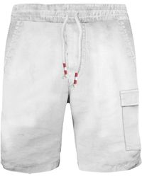 MC2 Saint Barth - Leinen bermuda shorts verschiedene farben - Lyst