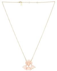 Chloé - Florales Anhänger-Halskette - Lyst