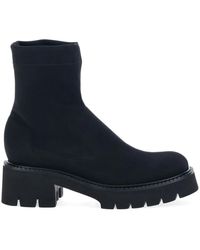 Pedro Garcia - Schwarze Elastische Stiefel - Lyst