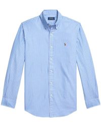 Polo Ralph Lauren - Blau-Weißes Hemd Aw25 - Lyst