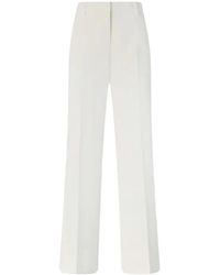 SIMONA CORSELLINI - Wide Trousers - Lyst