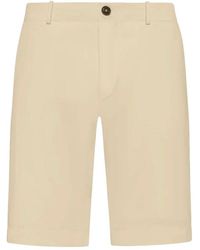 Rrd - Korte Broeken ,Pastel Oranje Chino Shorts Slim Fit - Lyst
