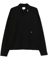 Rhude - Polo Shirt Met Lange Mouwen En Geborduurd Logo - Lyst
