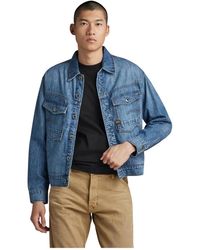 G-Star - Jassen ,Blauw ,Denim Dakota Jacket - Lyst