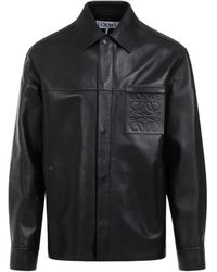 Loewe - Leather jackets - Lyst