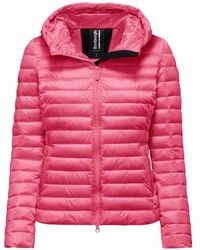 Bomboogie - Lichtgewicht Nylon Jas Met Capuchon En Synthetische Vulling - Lyst