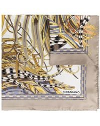 Ferragamo - Silky Scarves - Lyst