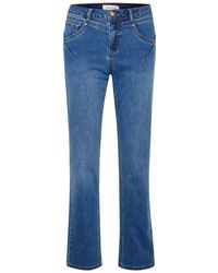 Cream - Jeans ,Blauw ,Denim Rechte Jeans - Lyst