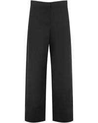 TOTEME - Straight Trousers - Lyst