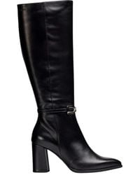 Wonders - Schwarze coqueta stiefeletten mit absatz - Lyst