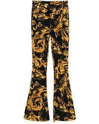 Versace Jeans Couture - Hose Mit Barocco-Print - Lyst