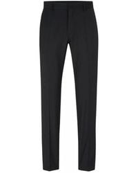 BOSS - Broeken ,Zwart ,Katoen H-Genius-Mm-C-224 Broek - Lyst