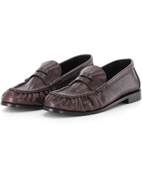 Saint Laurent - Schoenen ,Bruin ,Leer Le Loafer Cassandre - Lyst