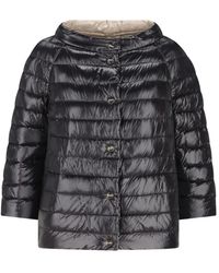 Herno - Giacca Trapuntata Con Bottoni - Lyst