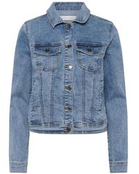 Kaffe - Denim Jackets - Lyst