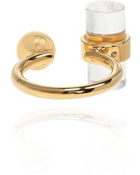 Marni Ring With Transparent Resin - Geel