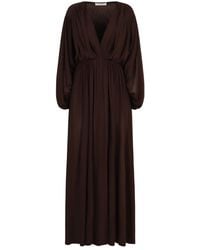 Philosophy Di Lorenzo Serafini - Draped Long Dress - Lyst