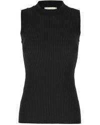 Sportmax - Tops ,Zwart ,Katoen Stijlvolle Top Voor Mode-Liefhebbers - Lyst