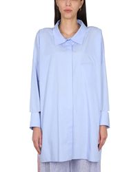 Jejia - Antoine Katoen Poplin Overhemd - Lyst