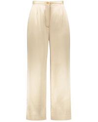 KHAITE - Wide Trousers - Lyst