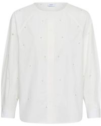 Saint Tropez - Overhemden ,Wit ,Blouses & Shirts - Lyst
