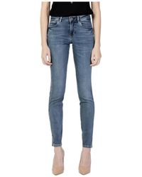 Guess - Klassieke Blauwe Skinny Jeans - Lyst