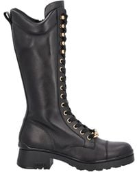 Liu Jo - Nancy 54 Leather Lace-Up Boots - Lyst
