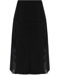 Jil Sander - Slit Skirt - Lyst