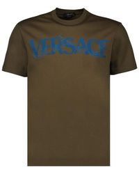Versace - Magliette con logo - Lyst