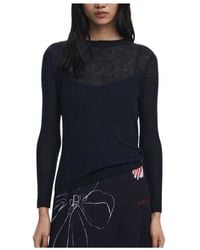 Desigual - Round-Neck Knitwear - Lyst