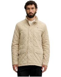 GANT - Jassen ,Polyester Gewatteerde Windcheater Mid Jacket - Lyst