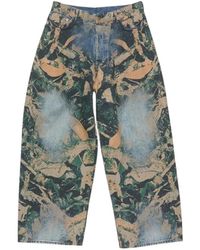 Acne Studios - Jeans ,Veelkleurig ,Denim Denim Mossy Oak Jeans - Lyst
