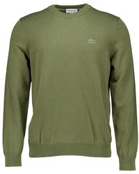 Lacoste - Round-Neck Knitwear - Lyst