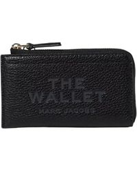 Marc Jacobs - Leather Top Zip Multi Wallet - Lyst