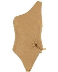 Oséree - Badmode ,Lumiere Stones One Shoulder Maillot - Lyst