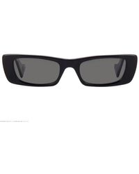Gucci - Rechteckige Sonnenbrille - Lyst