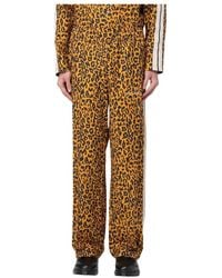 Palm Angels - Animal-Print-Hose Mit Seitenstreifen - Lyst