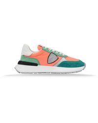 Philippe Model - Schoenen ,Veelkleurig ,Leer Veterschoenen Voor Van Suède En Leer - Lyst