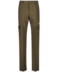 Givenchy - Cargo Broek Van Scheerwol - Lyst