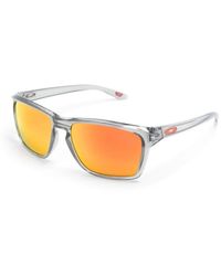 Oakley - Graue sonnenbrille mit original-etui - Lyst