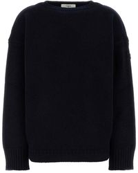 Chloé - Logo Sweater Van Wol En Kasjmier - Lyst