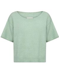 Part Two - Grüner strickpullover nashapw stil - Lyst